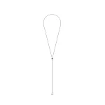 Серебряное колье-галстук SICILIA с жемчугом