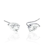 Серебряные серьги-клаймберы PRECIOUS