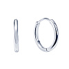 Серебряные серьги - кольца 12 мм Miestilo